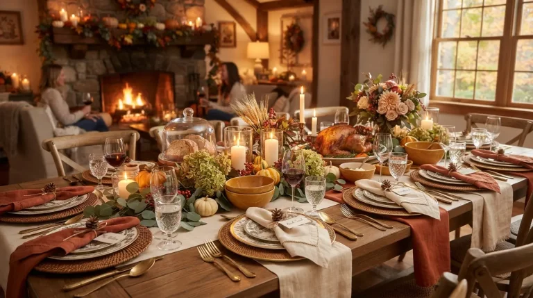 11 Stunning Thanksgiving Table Decor Ideas That Feel Warm and Welcoming