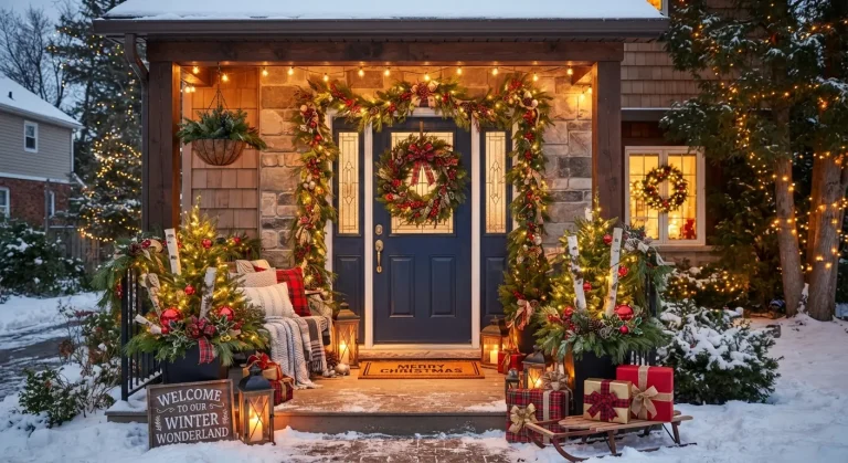15 Stunning Christmas Porch Decor Ideas That Will Instantly Boost Your Curb Appeal