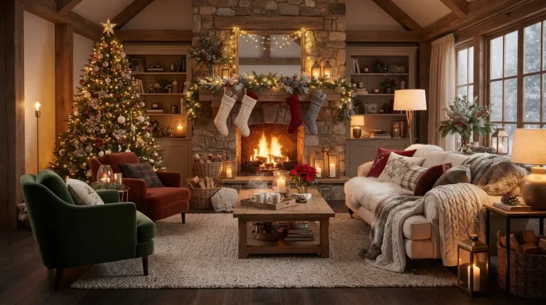 21 Stunning Living Room Decor Ideas for a Magical Winter Vibe